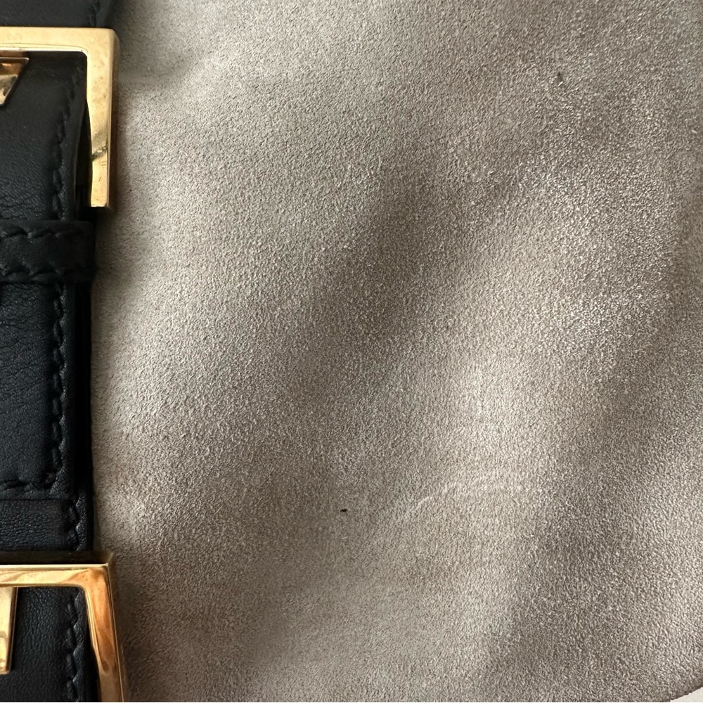 Yves Saint Laurent YSL grey suede bag - Picture 6 of 16